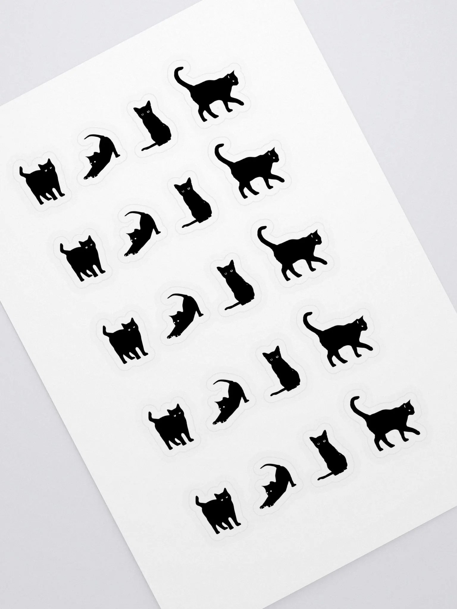 Black Cats Sticker Sheet product image (3)
