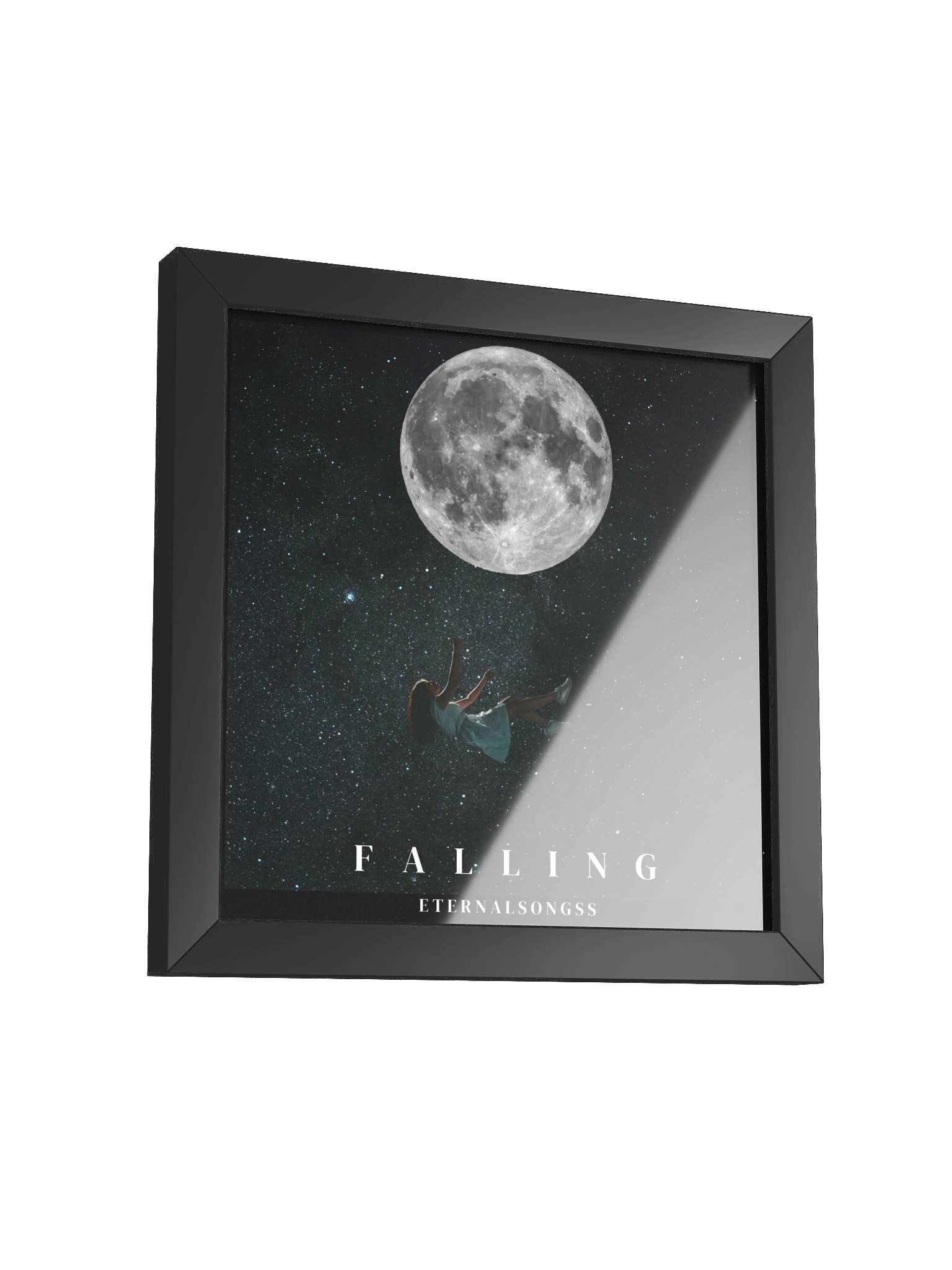Falling Under the Moon Framed Poster product image (21)