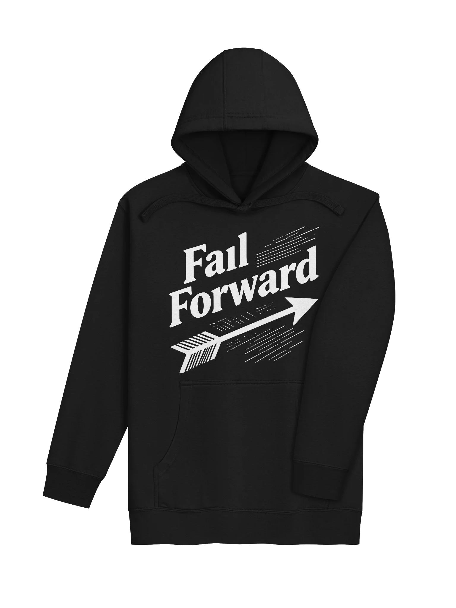 Fail Forward Black Hoodie product image (4)