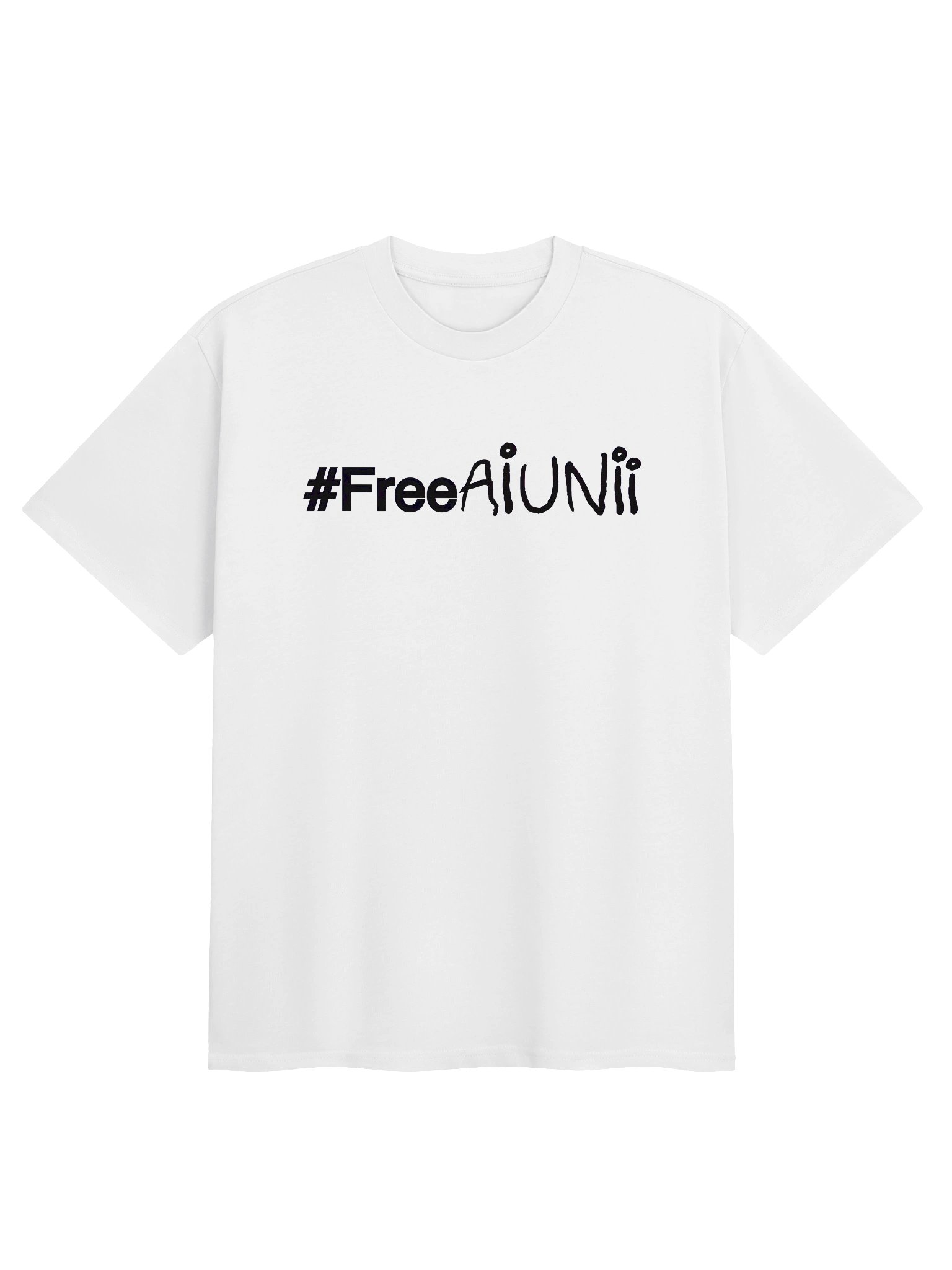 #FREE AIUNII WHT TEE product image (1)