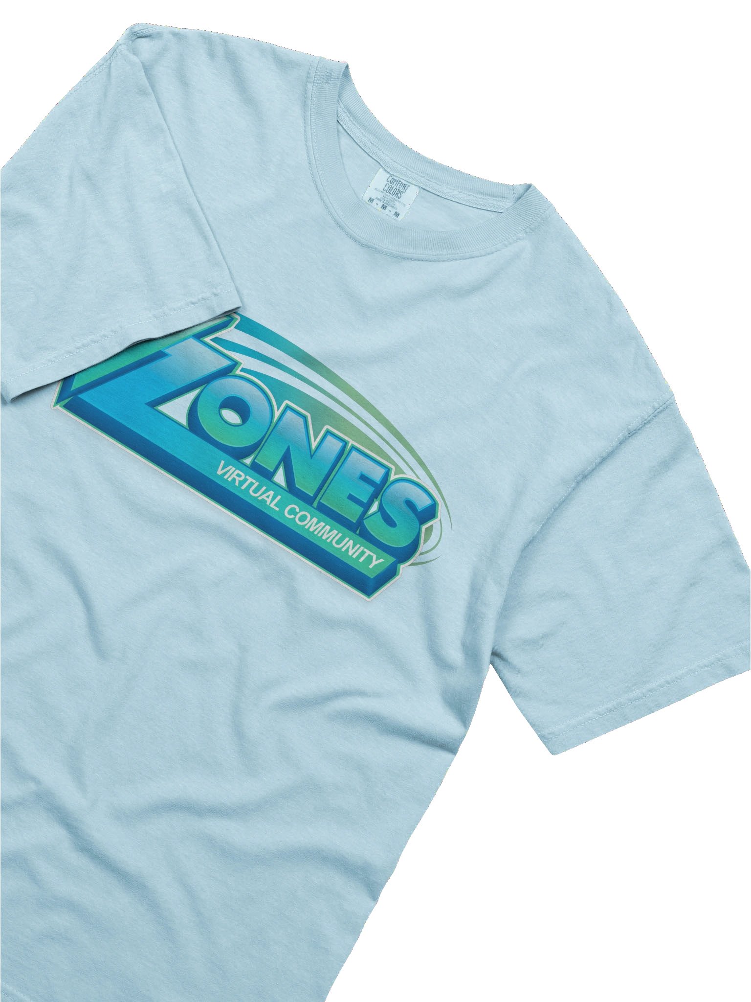 VZones Official T-Shirt Light Blue product image (5)