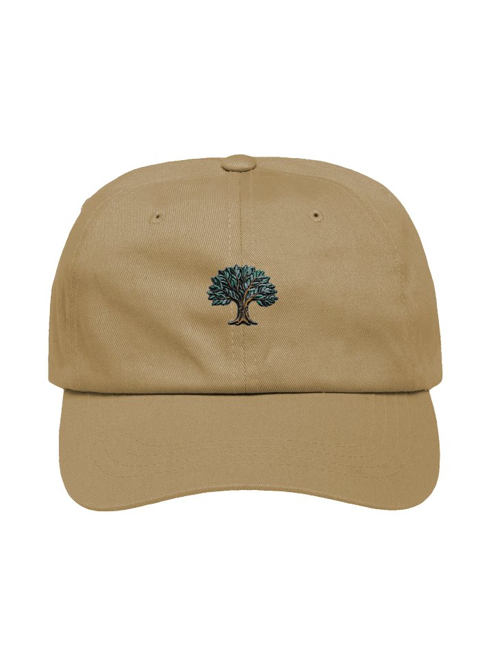 Minimalist Embroidered Tree Dad Cap – Vintage Nature Hat product image (1)