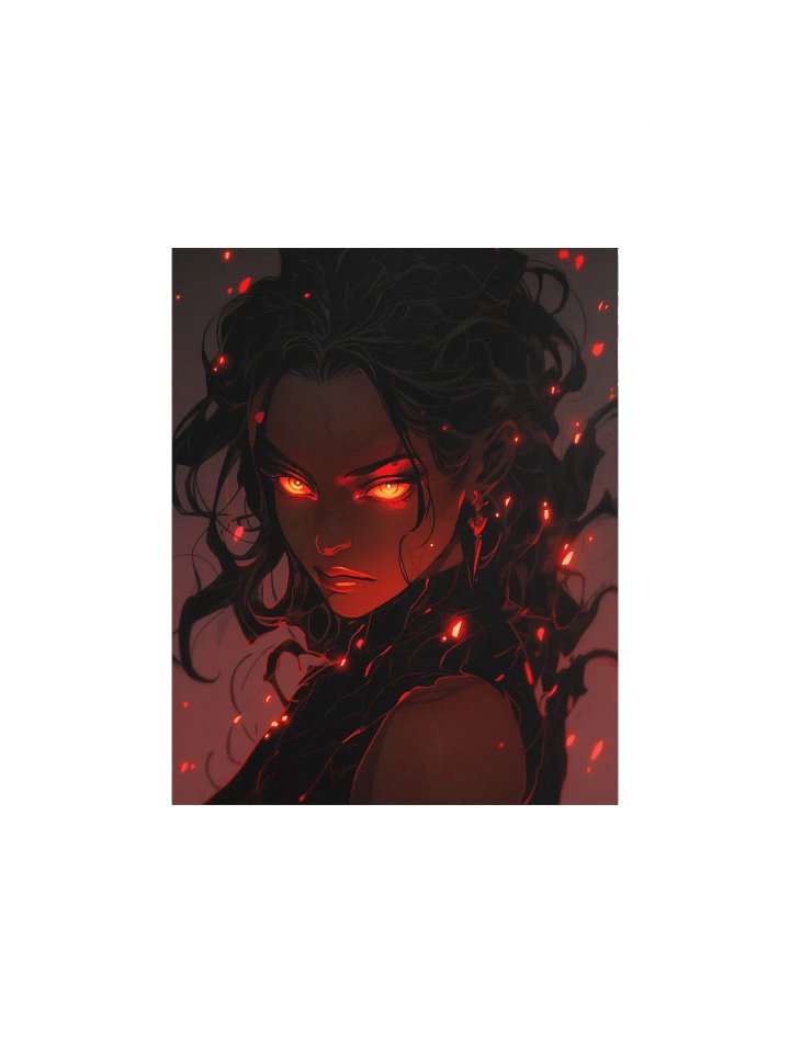 Inferno Gaze Matte Poster product image (5)