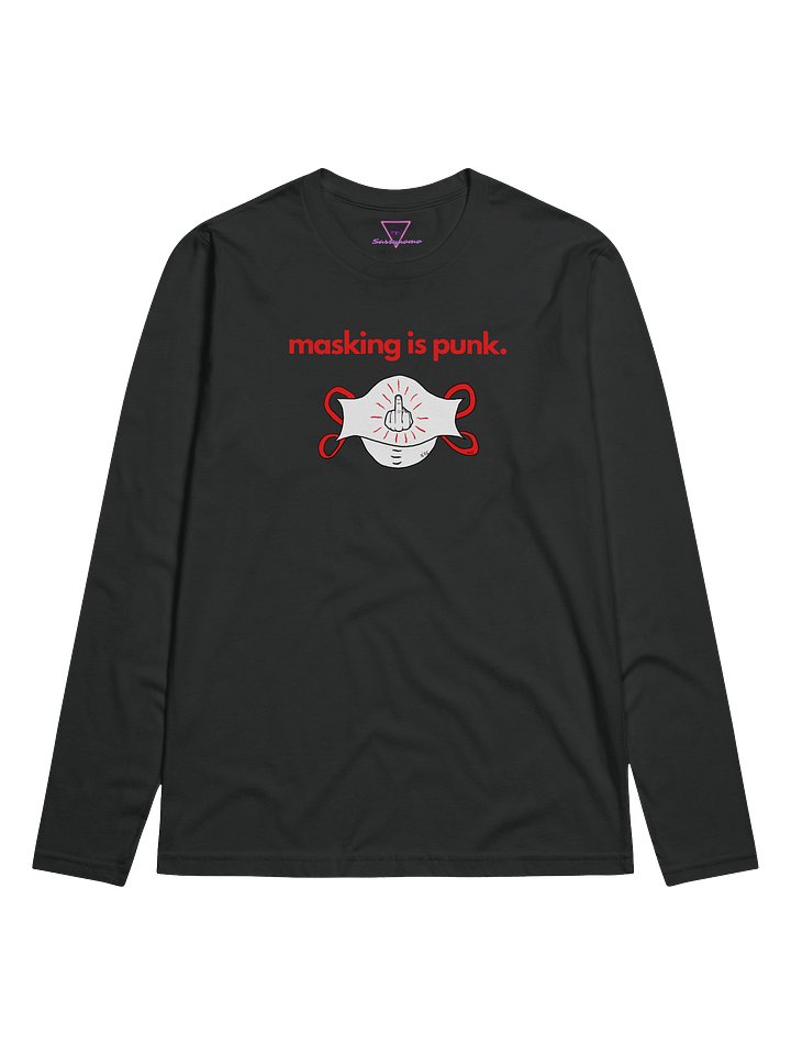 Masking Is Punk long sleeve tee product image (1)