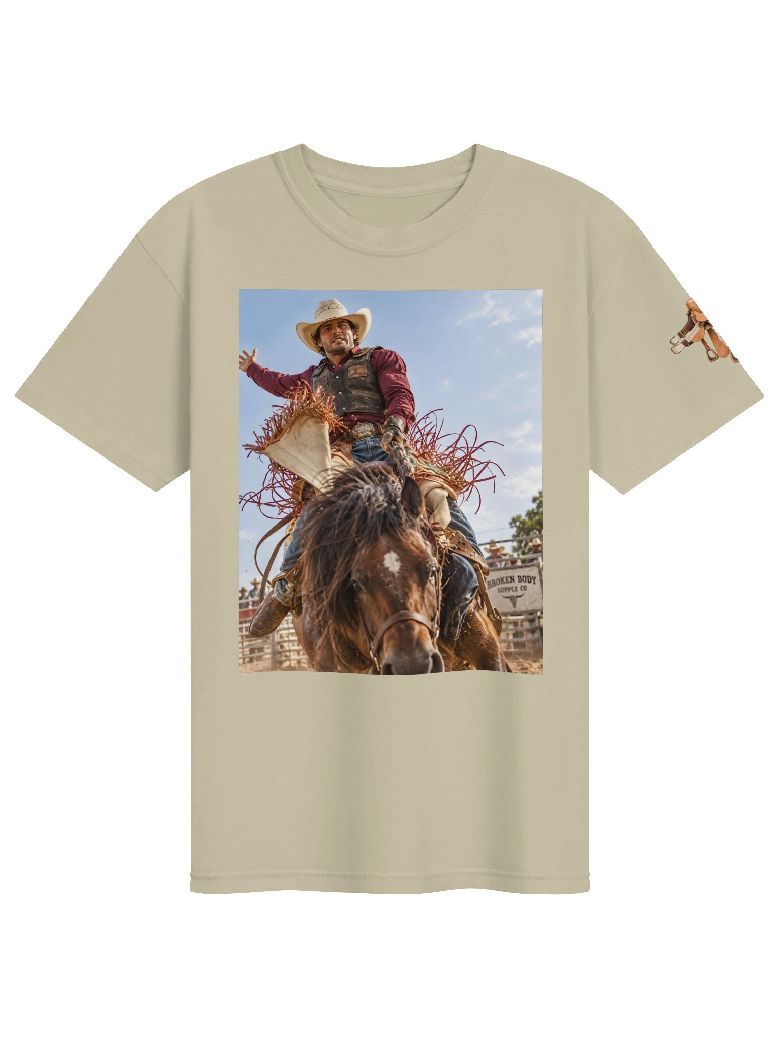 Saddle Bronc Ride It Out T-Shirt | ROUGHSTOCK RODEO™ product image (183)
