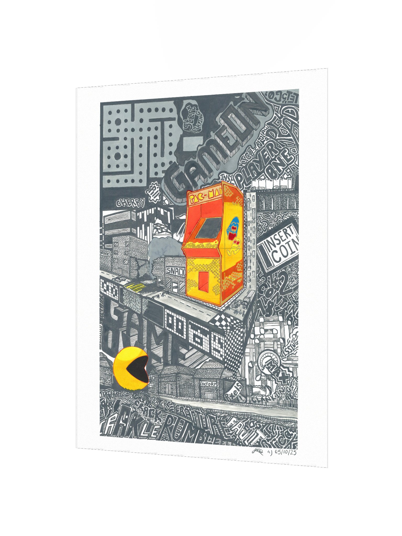 Pac-Man Madness Poster product image (2)