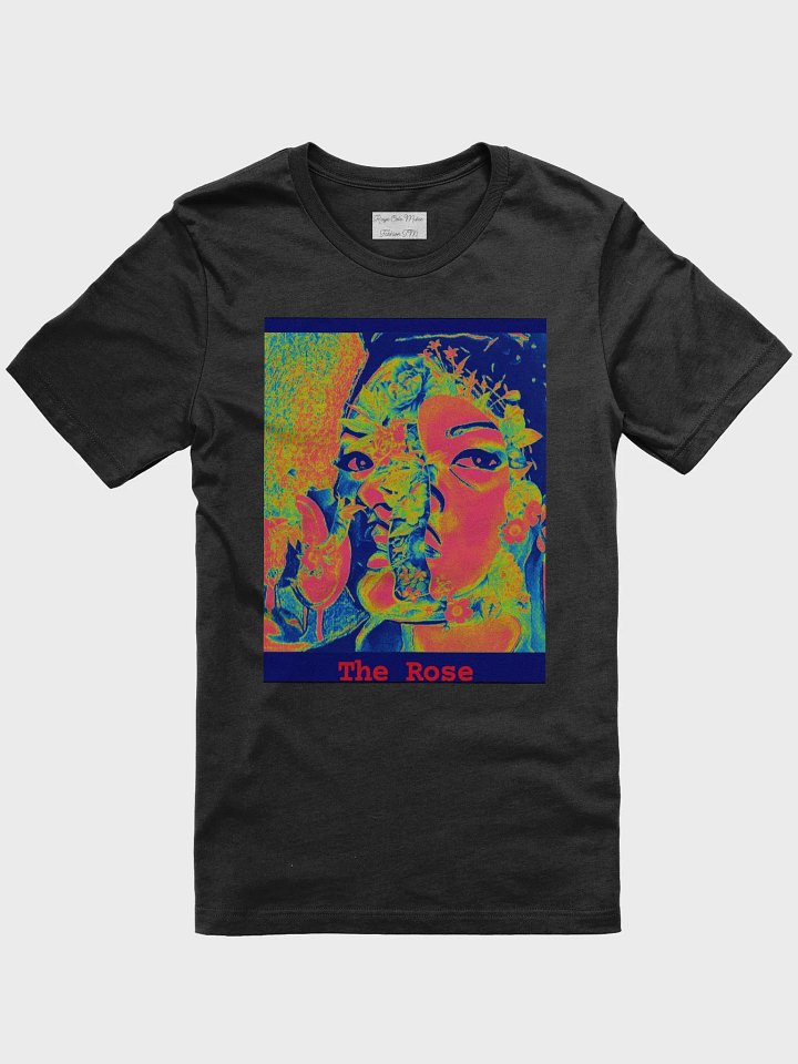 The Rose T-Shirt Multi-color Black product image (1)