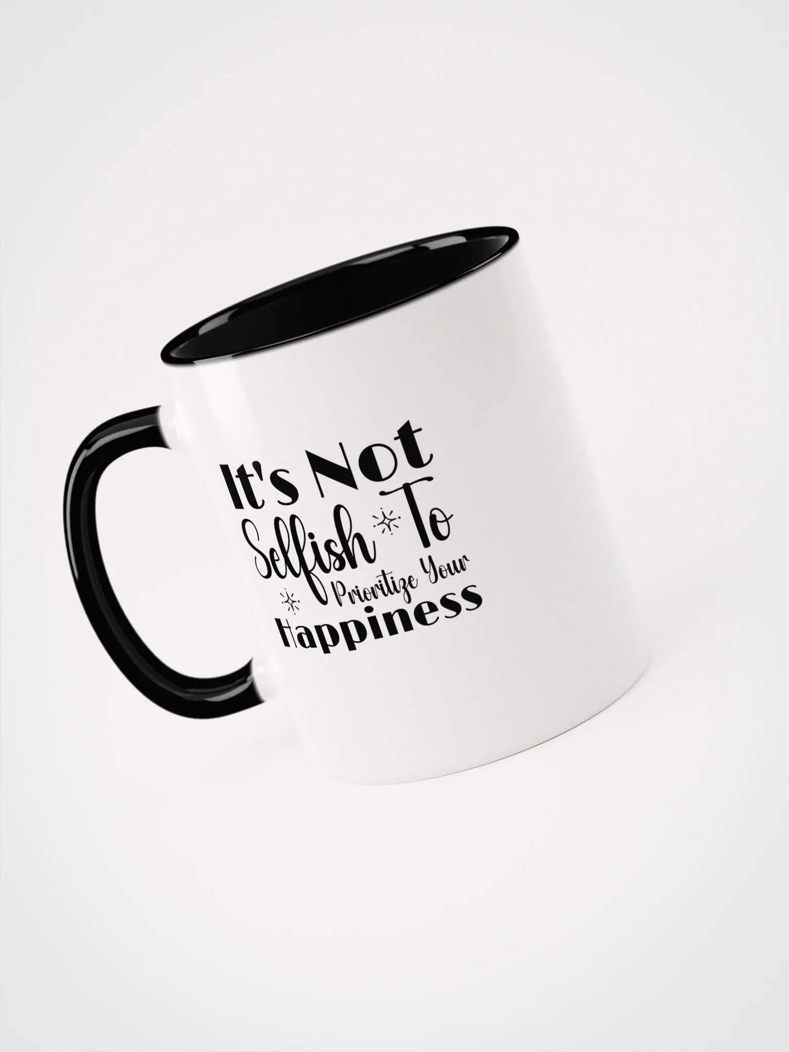 Prioritize Your Happiness Self-Care Ceramic Mug product image (4)