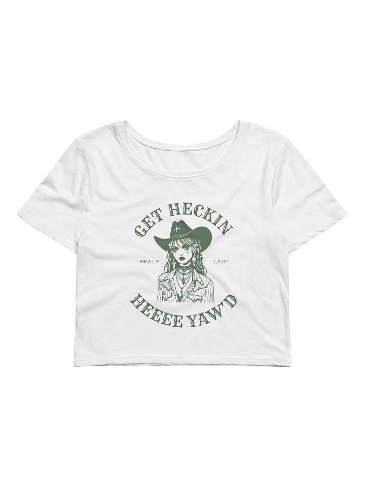 Heeee Yaw Crop Top - Green product image (1)
