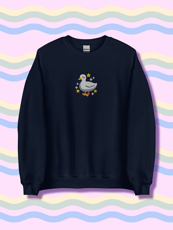Cute Duck Cartoon Crewneck Sweatshirt product image (25)