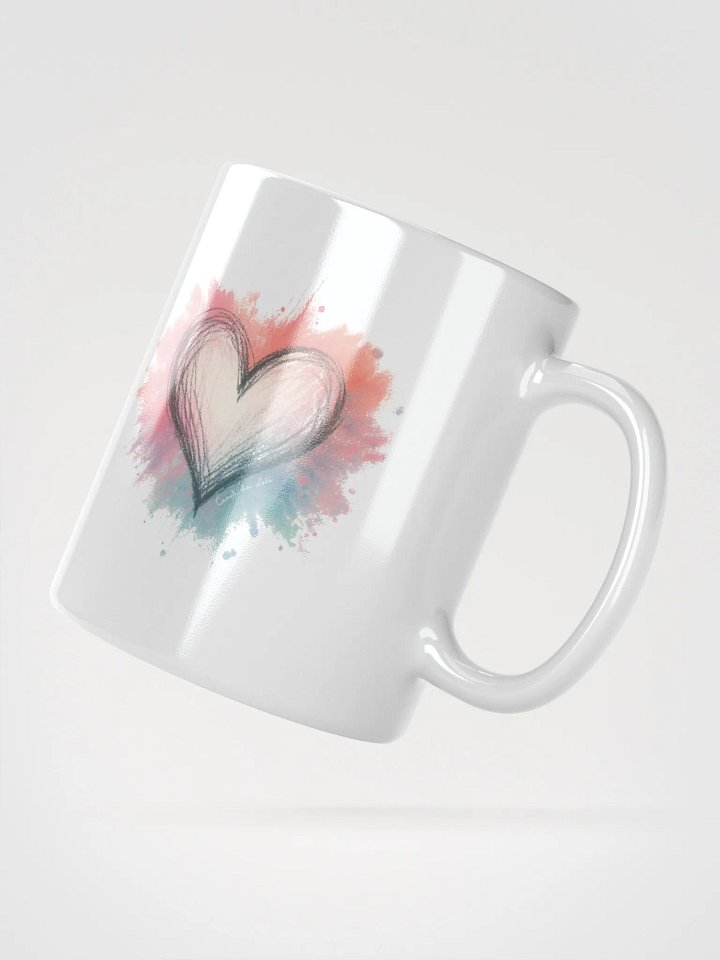 Espalhe Amor - Caneca de Cerâmica - Canal da Lelê product image (2)