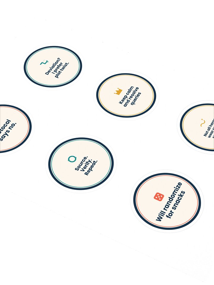 Clinical Research Sticker Set product image (2)