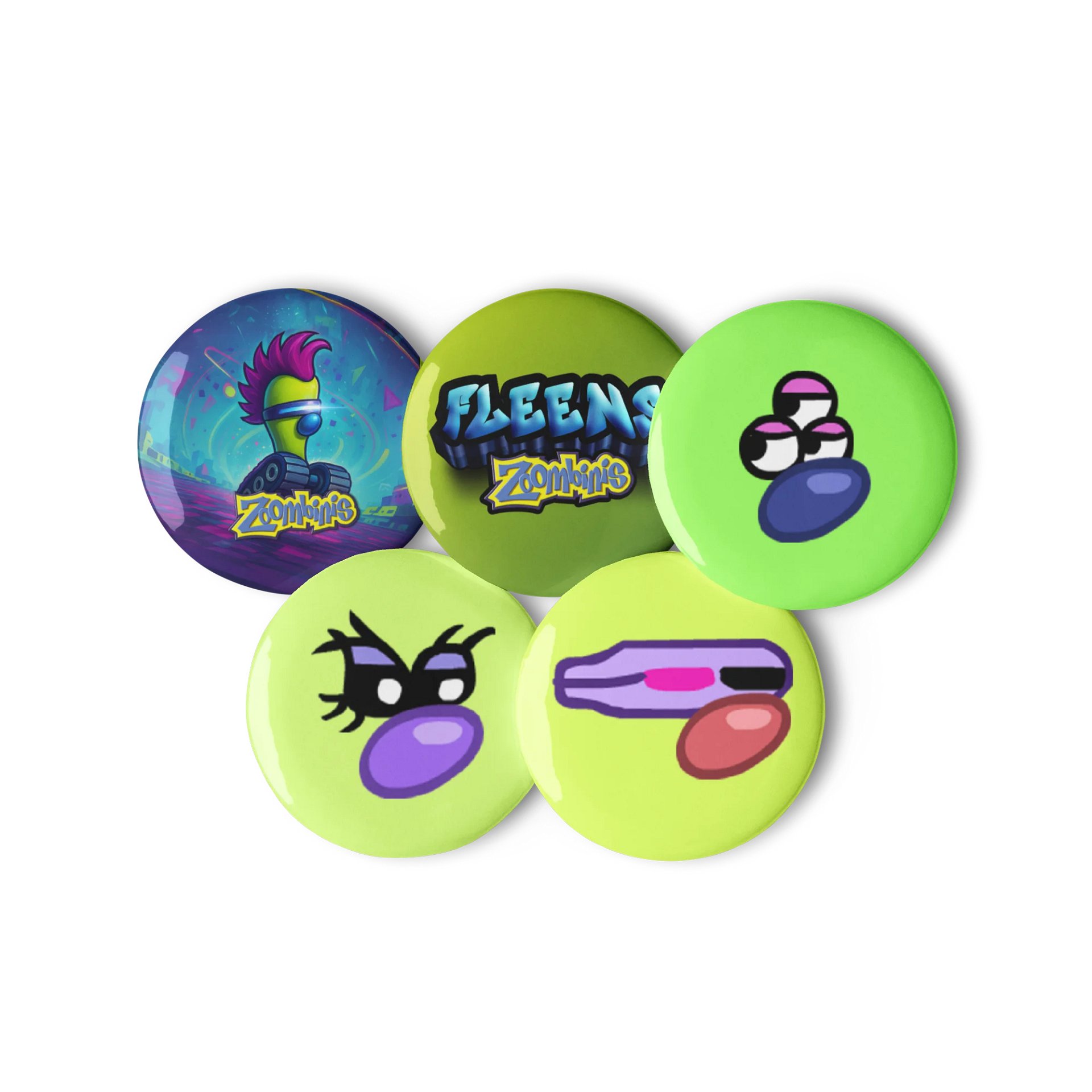 Fleens Pin Button Set product image (3)