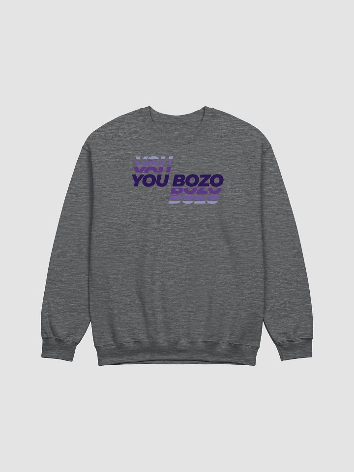 You BOZO Purple crewneck product image (1)