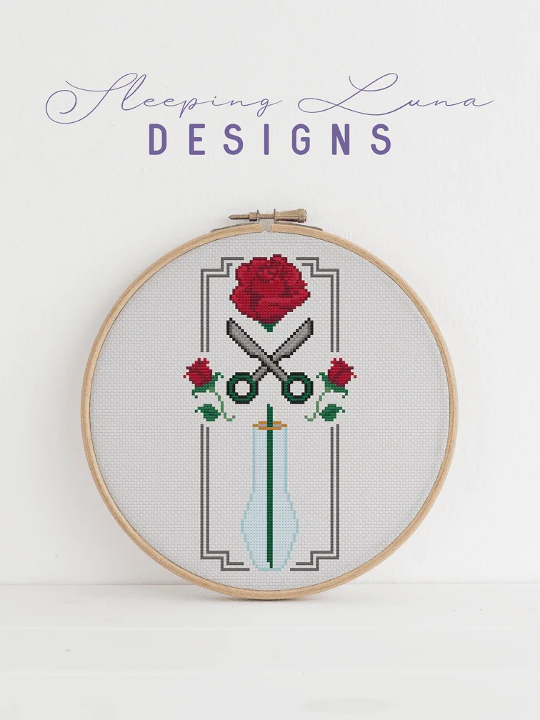 Dead Head - Cross Stitch Pattern product image (1)