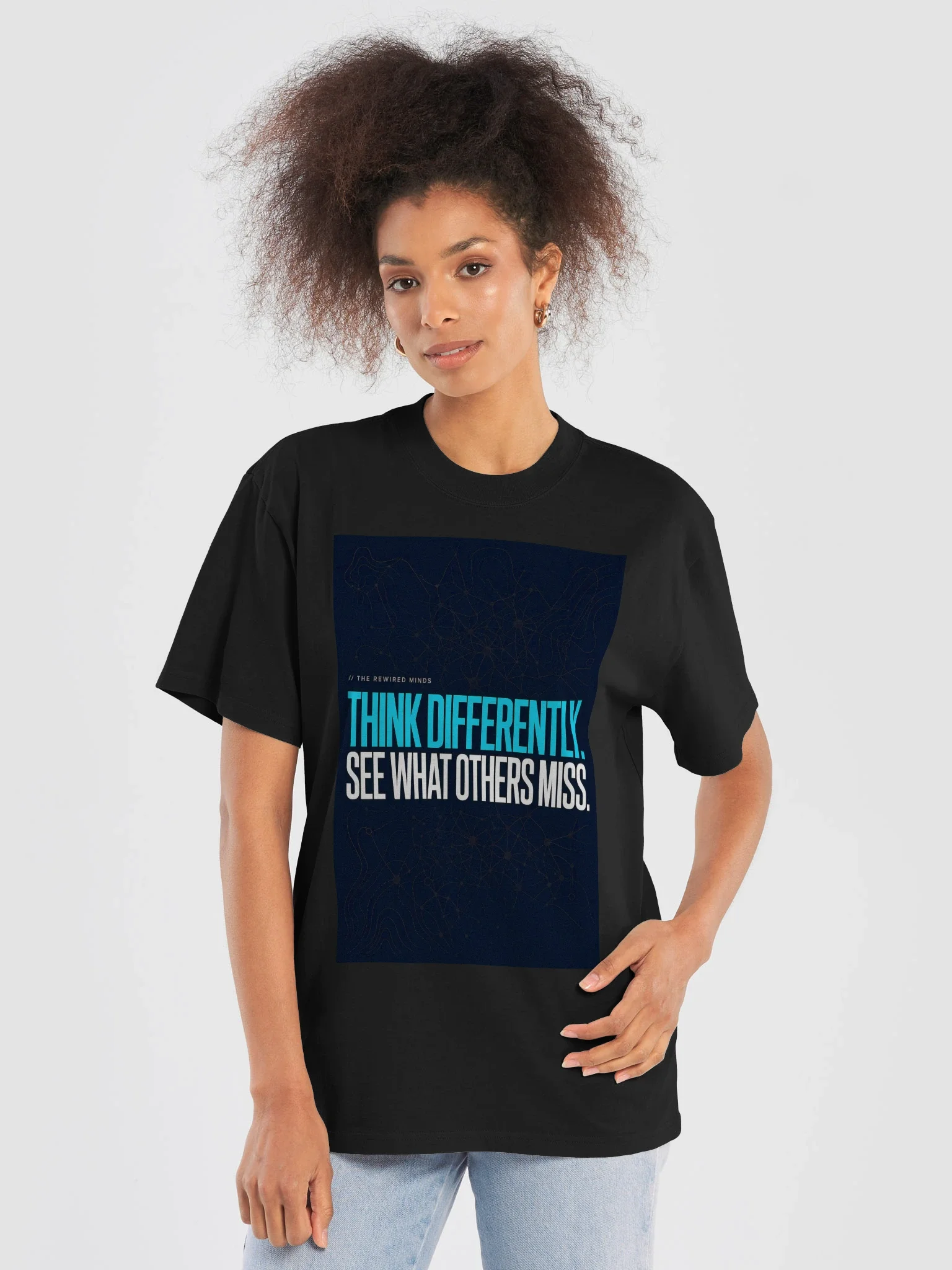 Think Differently Rewired Minds Tee — view 5