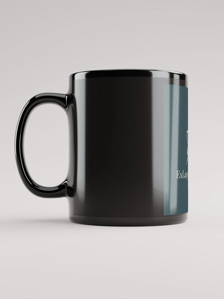 Rising Hero Black Glossy Mug product image (2)