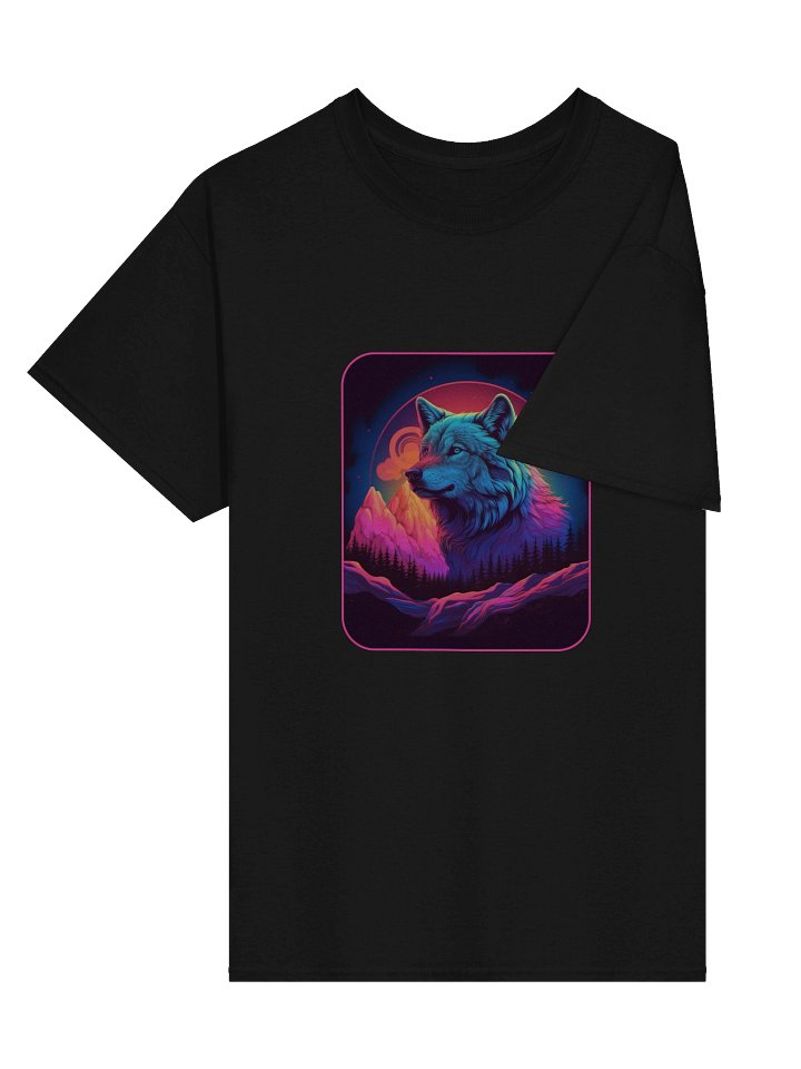 Psychedelic Wolf Dream T-Shirt product image (2)