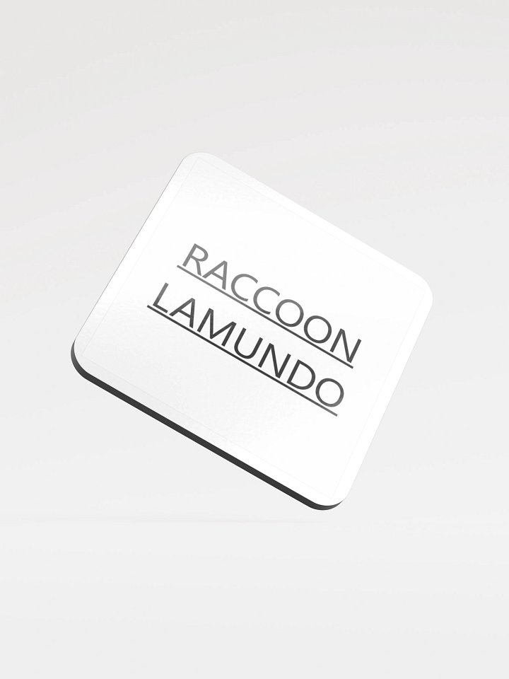 Raccoonlamundo Coaster product image (1)