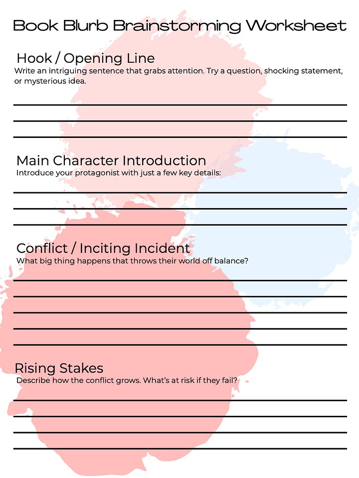Book Blurbs: Your 150-Word Sales Pitch product image (1)