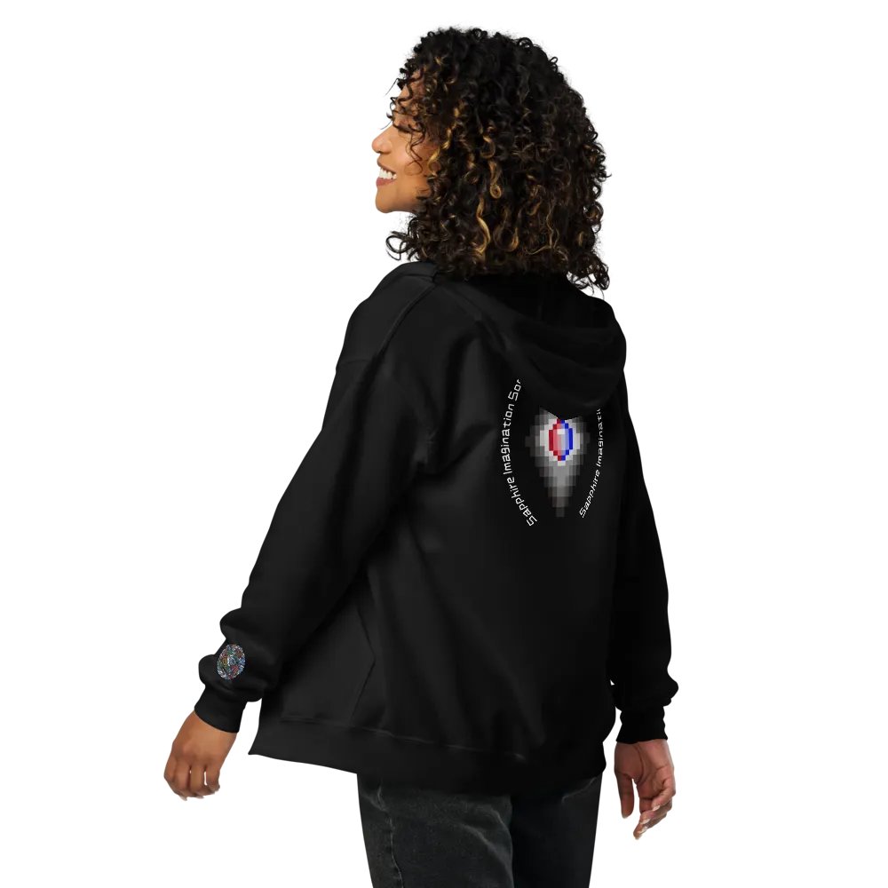 S i S wrap | Sapphire Gaming Zip Hoodie product image (11)