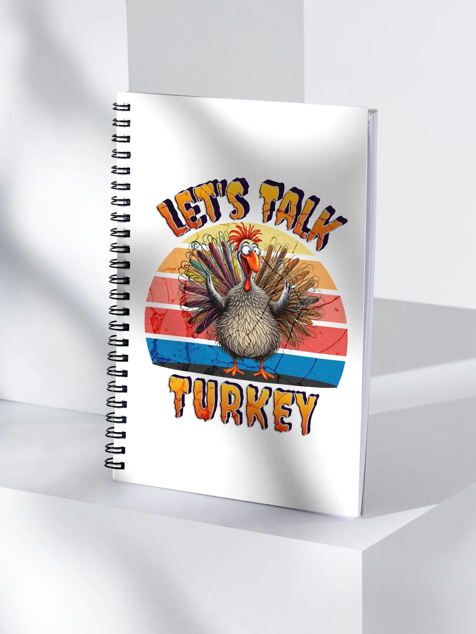 Lets Talk Turkey Spiral Notebook product image (3)