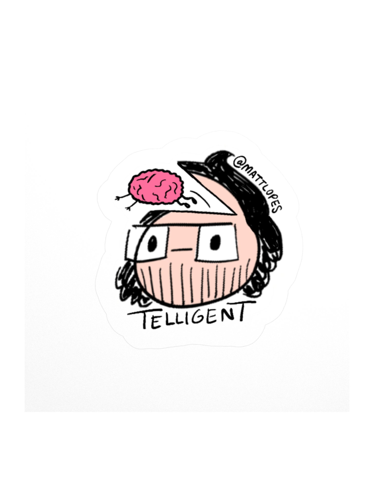 Just Telligent Sticker product image (1)