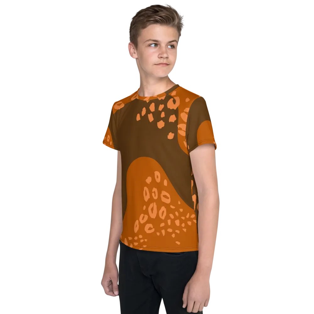 Dynamic Orange Youth T-Shirt product image (3)