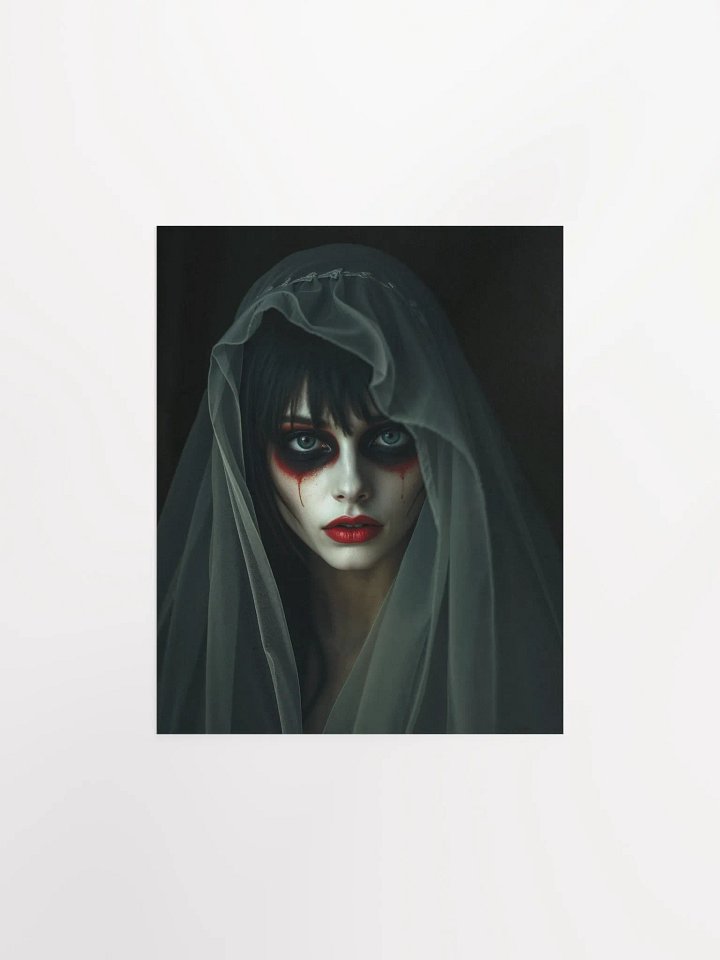 Ethereal Veiled Beauty Poster product image (4)