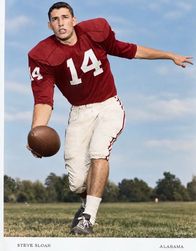 Joe Namath left. The standard did not. In 1965, Steve Sloan took over and led Alabama to another SEC championship and national title. The numbers:   1,315 passing yards   14 passing touchdowns   Only 4 interceptions   349 rushing yards   5 rushing touchdowns Consensus All-American.   SEC Player of the Year.   Sammy Baugh Trophy winner. Then Sloan earned Orange Bowl MVP honors as Alabama beat Nebraska 39–28 to finish the 1965 season as national champions. Some programs rebuild after a legend leaves. Bear Bryant’s Alabama reloaded. Where does Steve Sloan rank among Alabama’s most underrated quarterbacks?