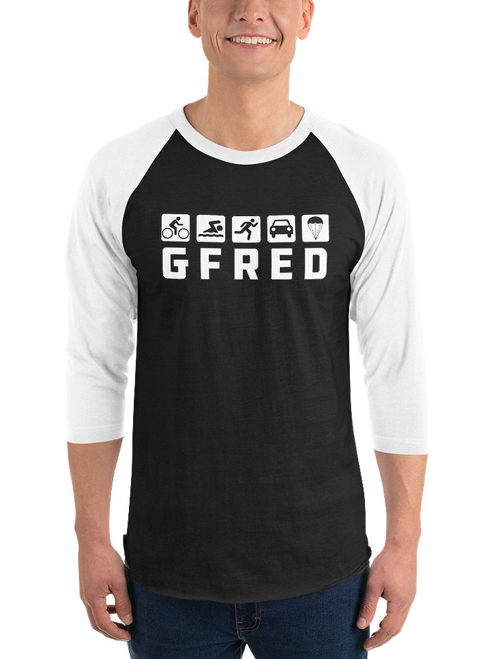 Gfred Logo Baseball Tee product image (1)