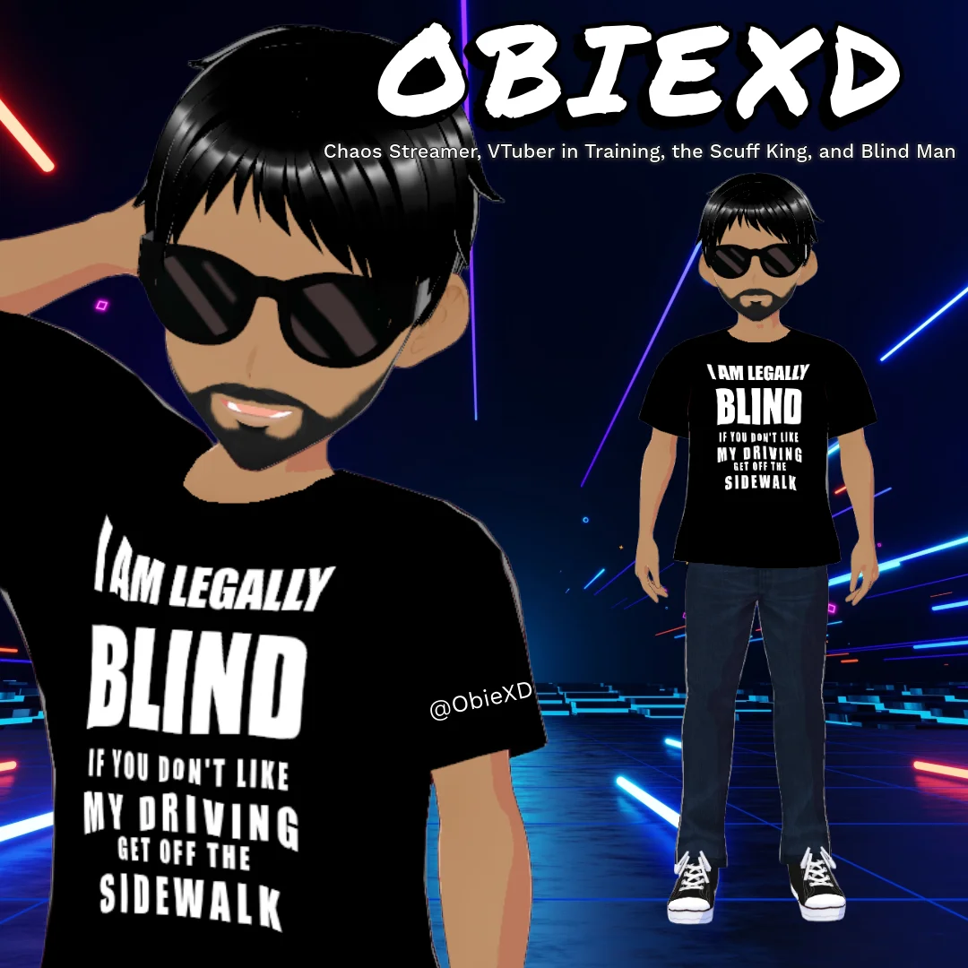 I'm LEGALLY Blind If You Don't Like My Driving Stay Off The Sidewalk T-Shirt product image (4)