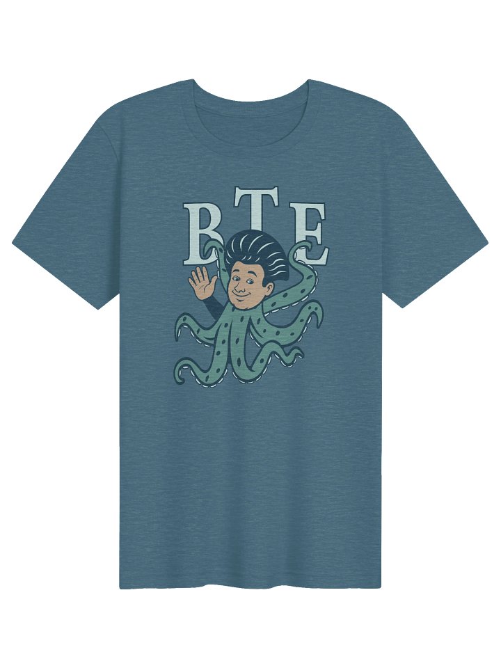 BTE - Big Tentacle Energy Tee, Heathered Teal Edition product image (1)