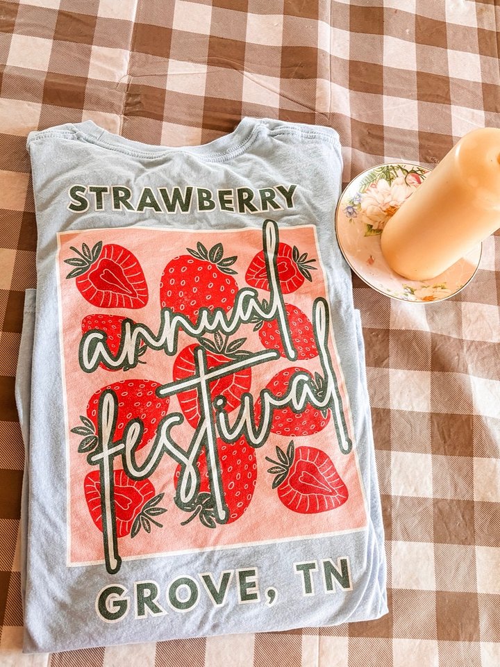 Strawberry Grove Strawberry Festival Tee product image (2)