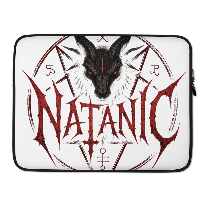 Red-Eyed Goat Pentagram Laptop Sleeve product image (2)