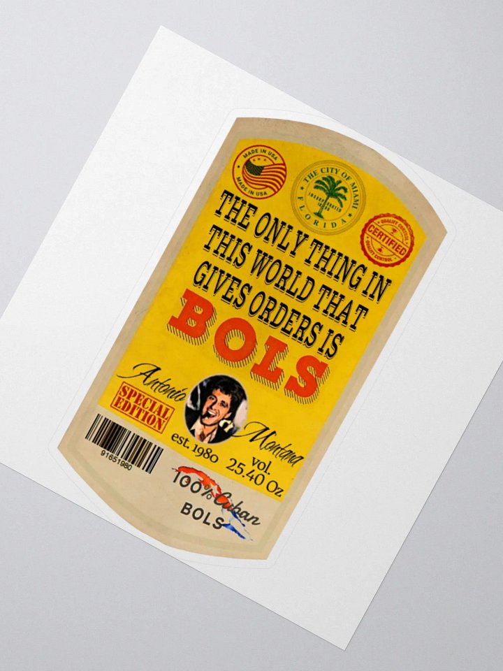 Antonio Montana's BOLS Gin Kiss Cut Stickers product image (2)