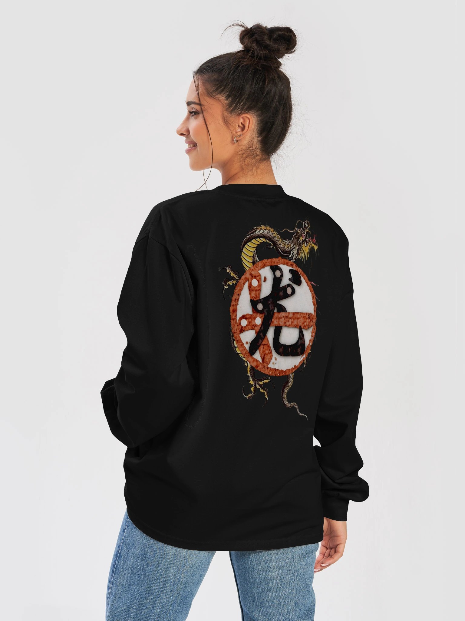 The Dragon: Unisex T-Shirt (Long) product image (4)