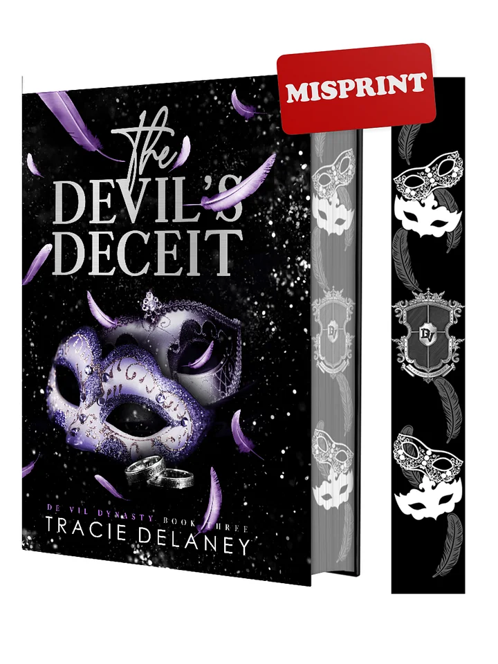The Devil's Deceit - Special Edition Hardback - MISPRINT product image (1)