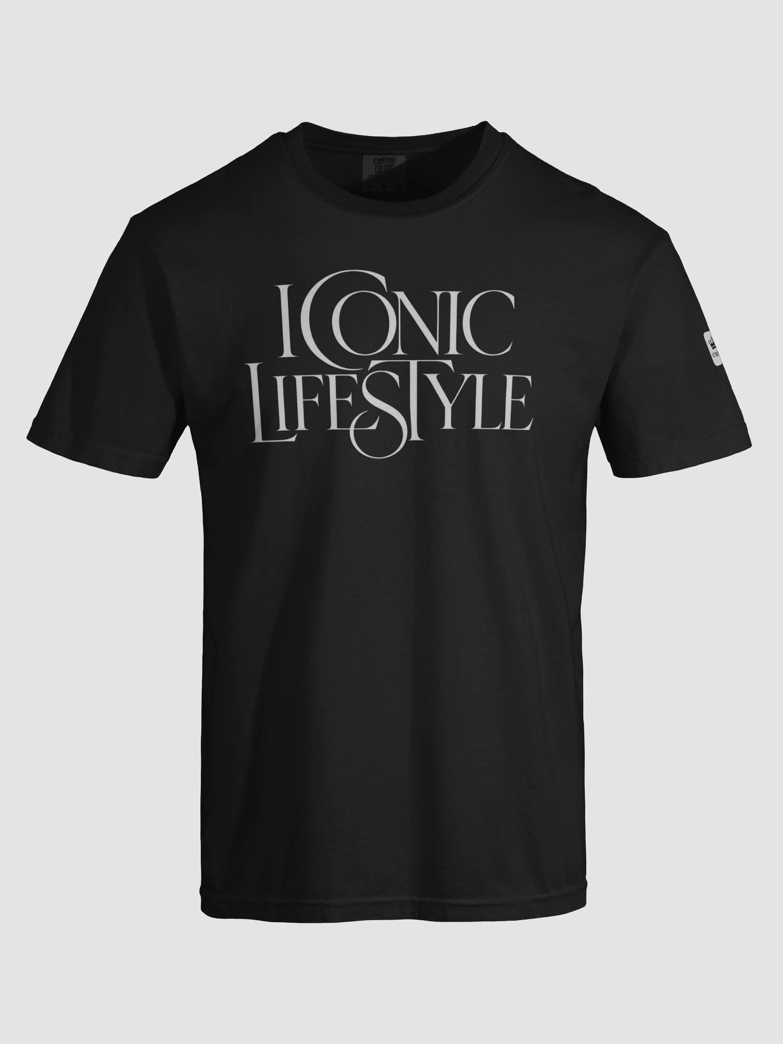 ICONIC LIFESTYLE™ Unisex Graphic Tee – Clean Luxury Aesthetic product image (5)