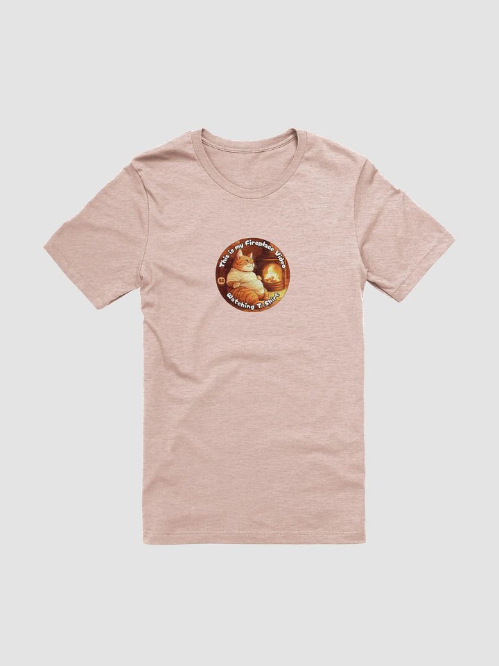 Cozy Cat - This is my Fireplace Video Watching T-Shirt | Tee product image (1)