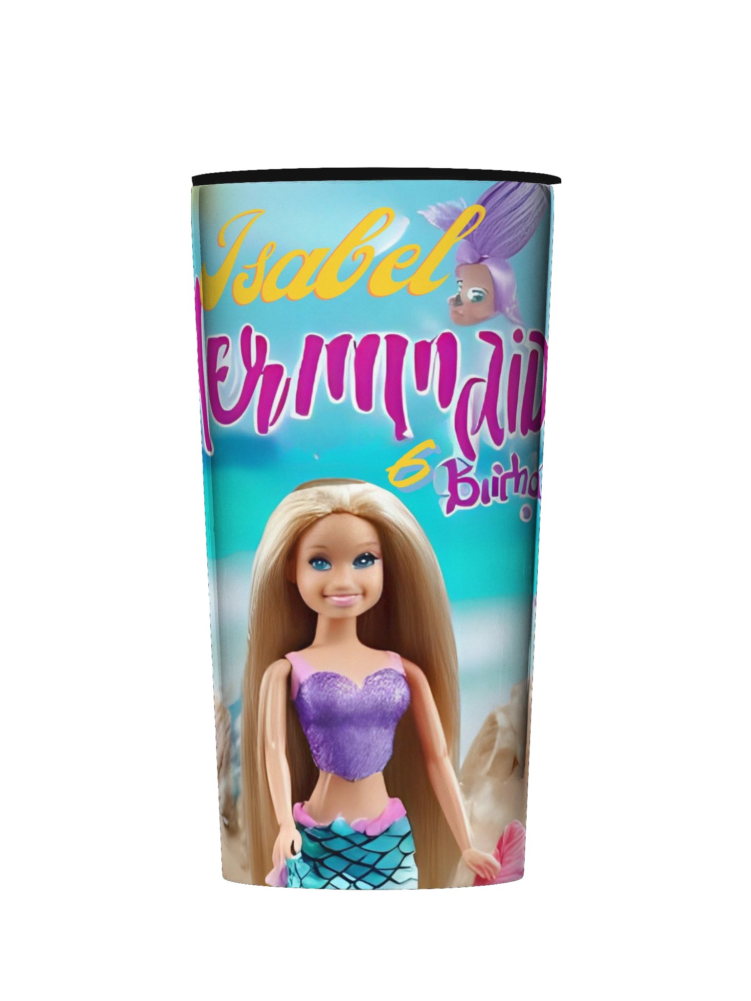 20oz Stainless Steel Tumbler Birthday Mermaid product image (1)