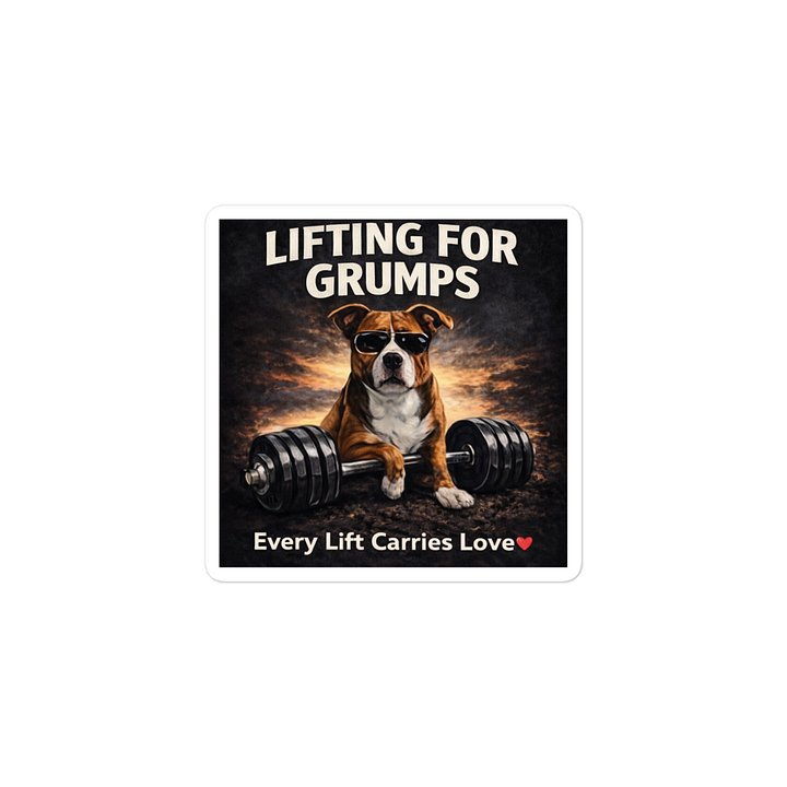 Lifting For Grumps Color Sticker product image (1)