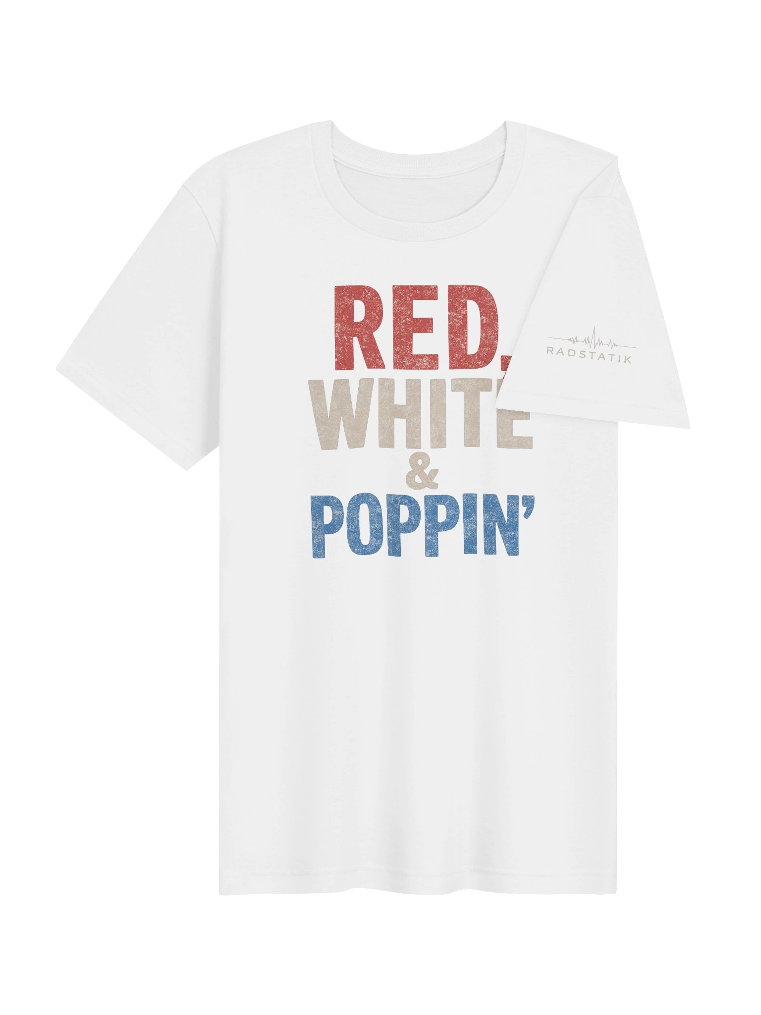 Red, White & Poppin' Tee product image (24)