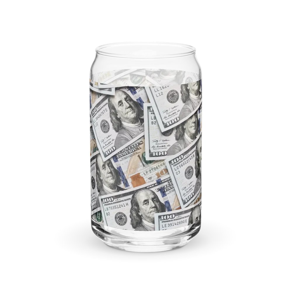 Cash Money Can-Shaped Glass product image (1)