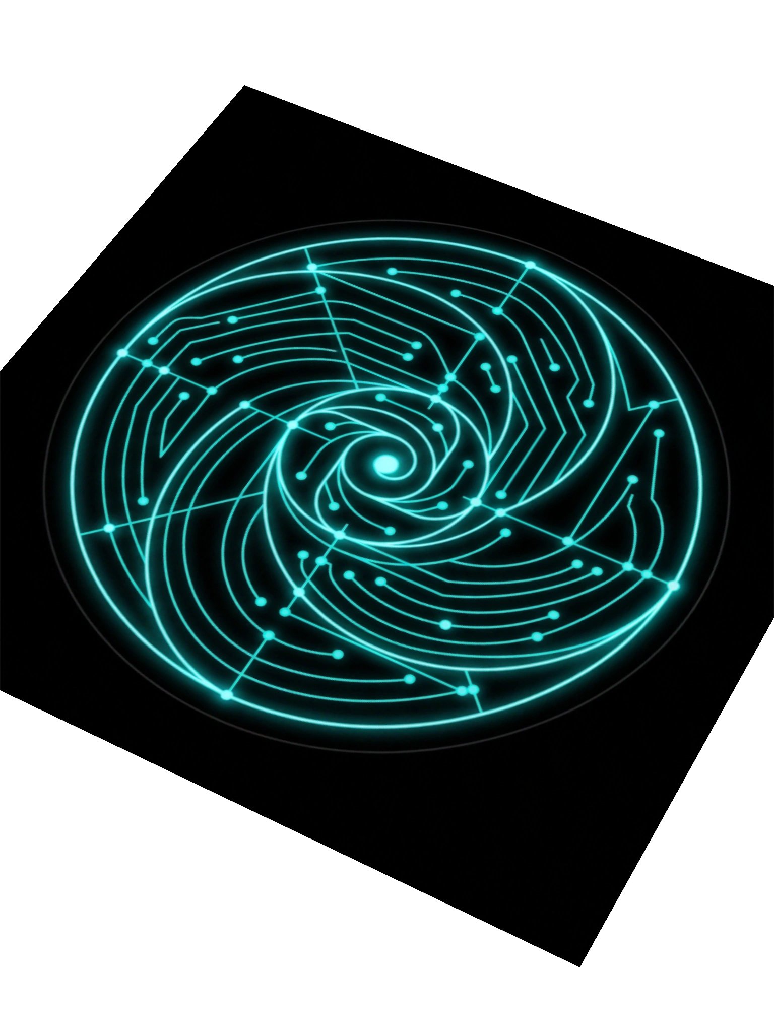 The Spiral Signal Sticker product image (3)