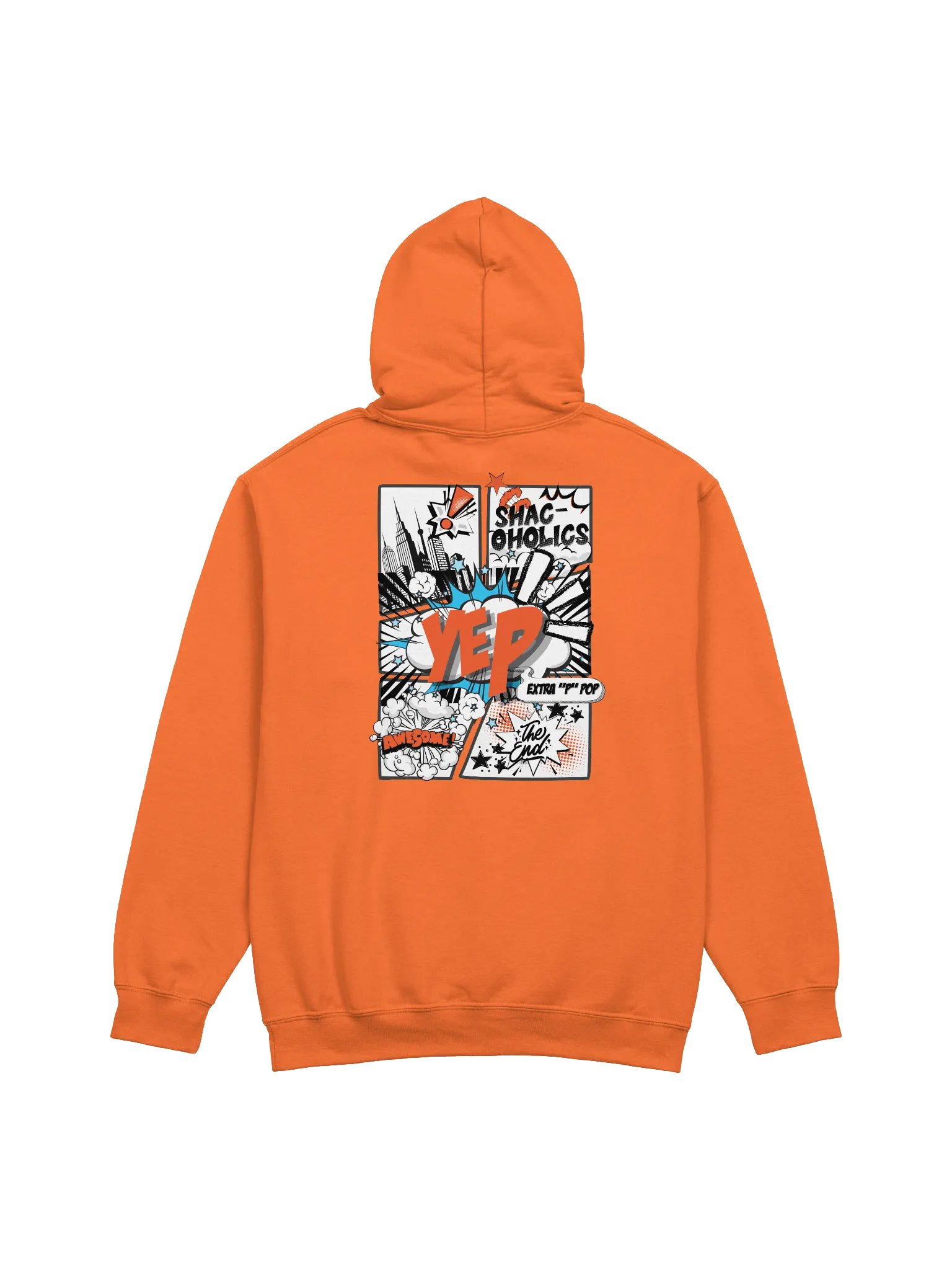 Explosive Orange YeP Shac-oholics Hoodie product image (19)