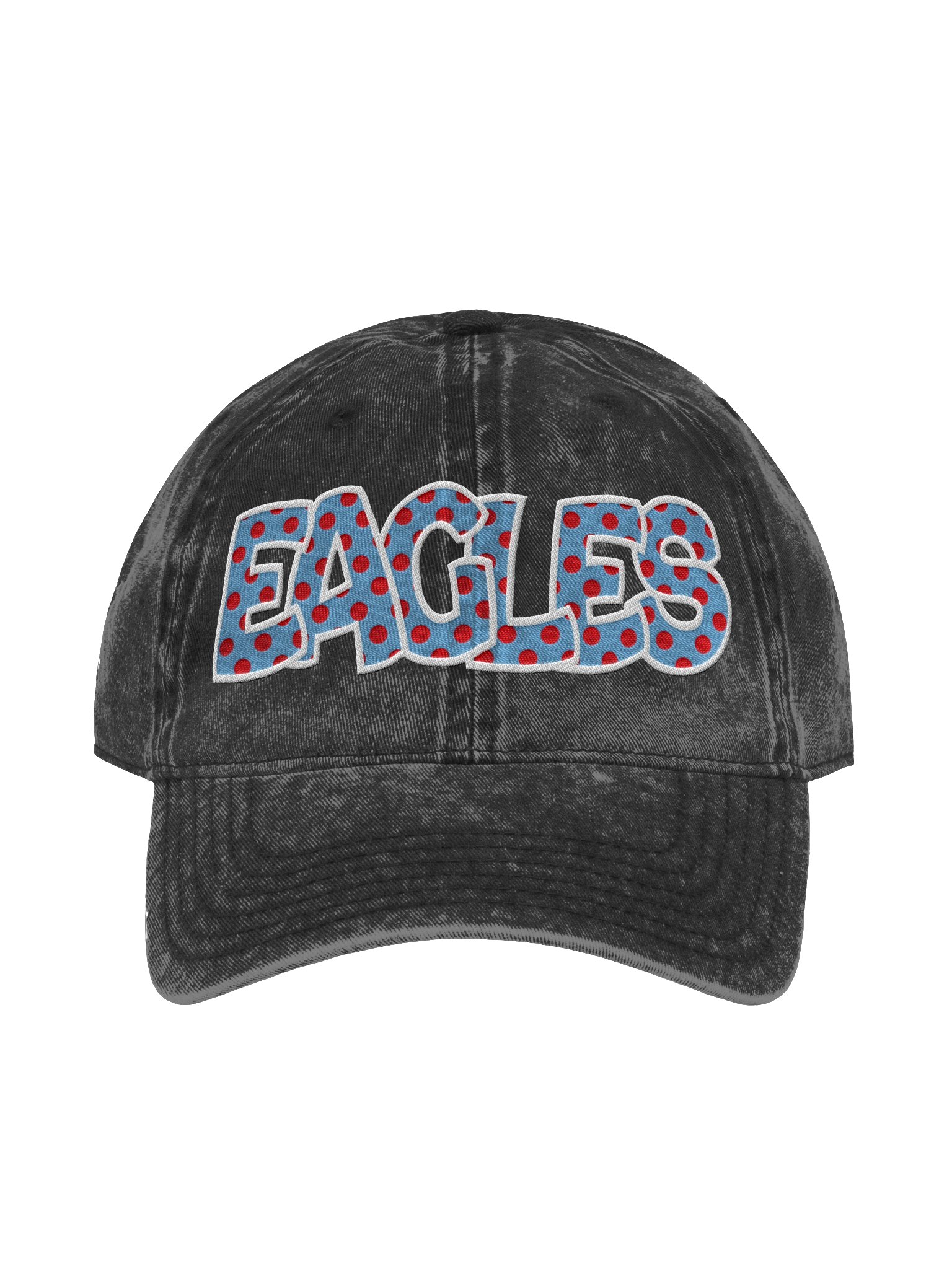 Eagles Red & Blue Polka Dot Vintage Hat product image (2)