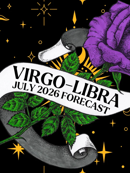 virgo-libra cusp | july 2026 forecast | general tarot reading product image (1)