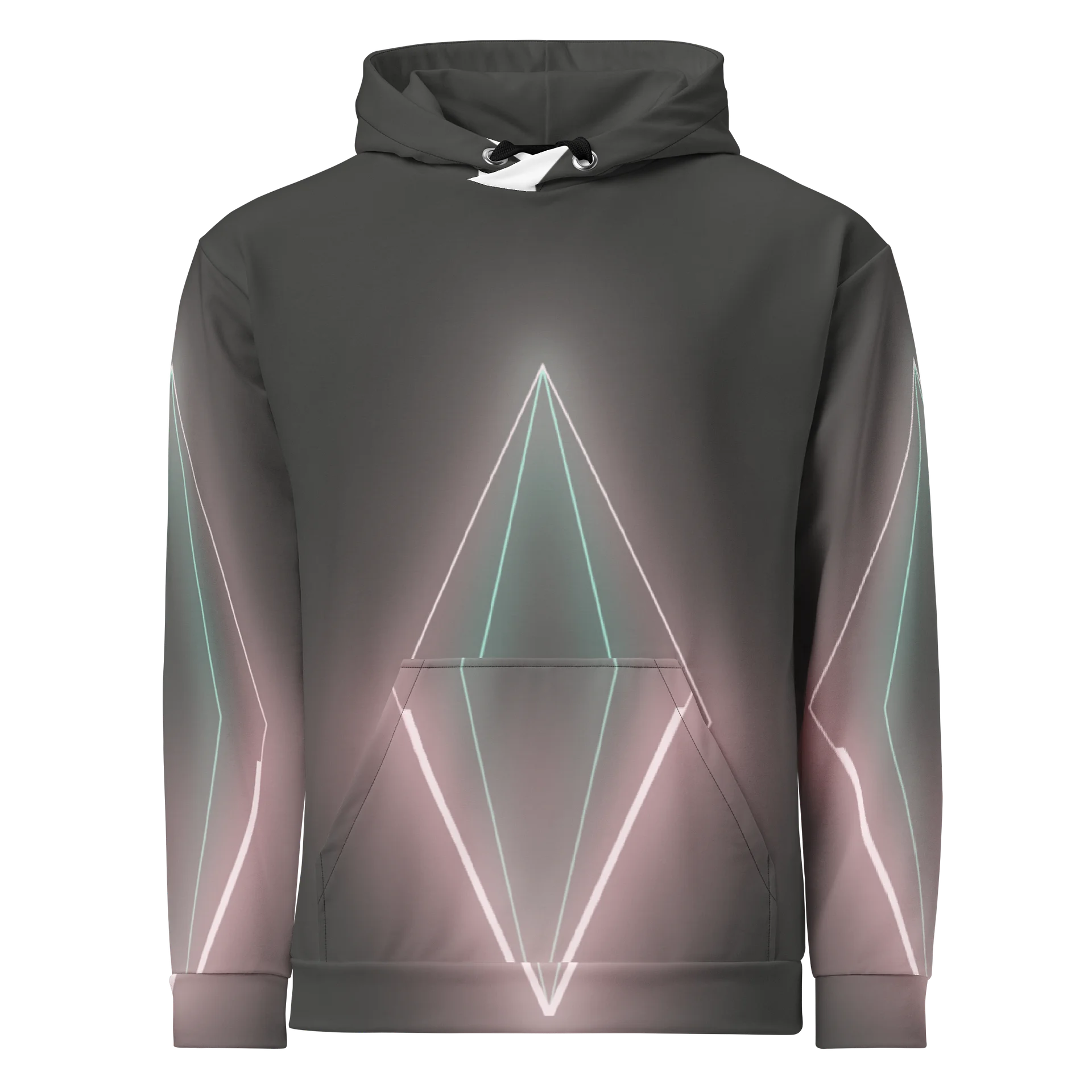 Neon Diamond Glow Unisex Hoodie product image (1)