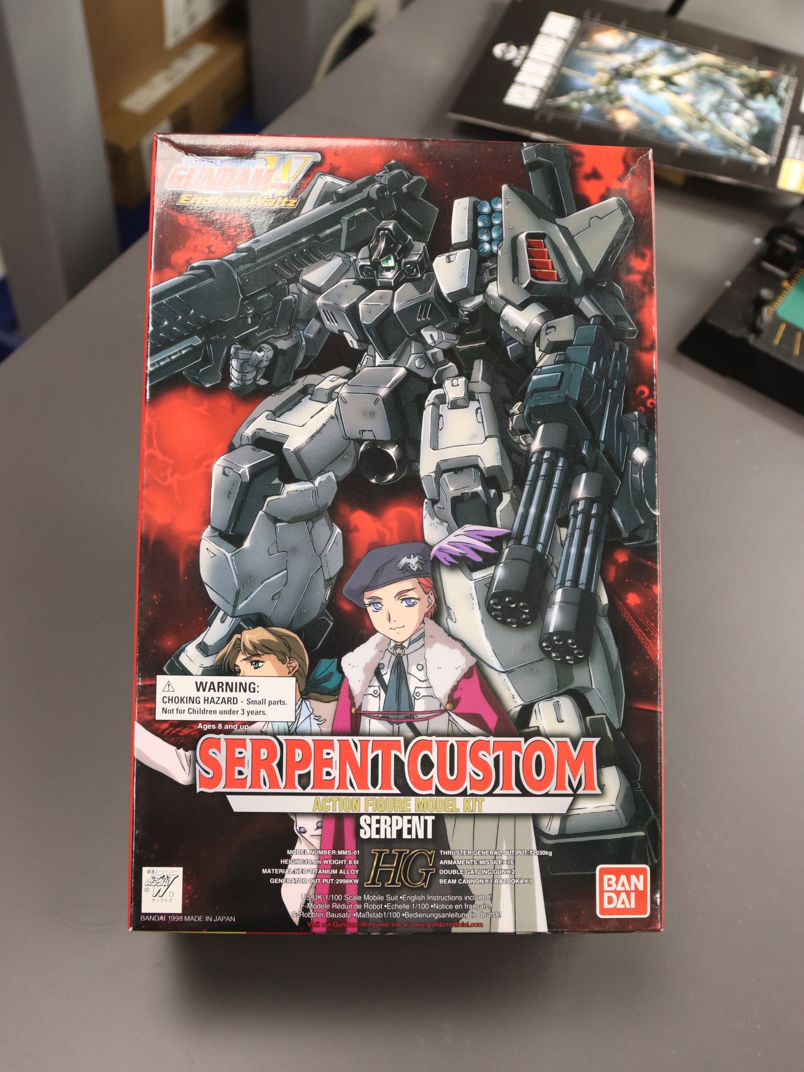 Bandai HG 1/100 Serpent Custom product image (1)